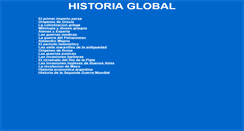 Desktop Screenshot of historiaglobal.com.ar